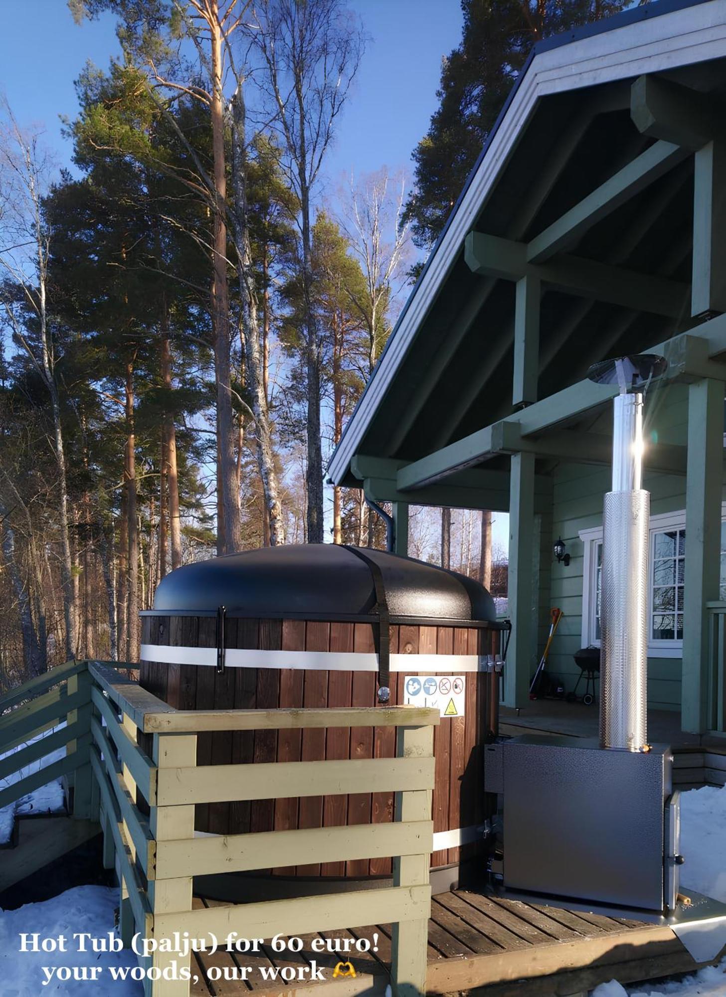 Sresort Saunas - Hot Tub, Palju Virasoja Exterior foto