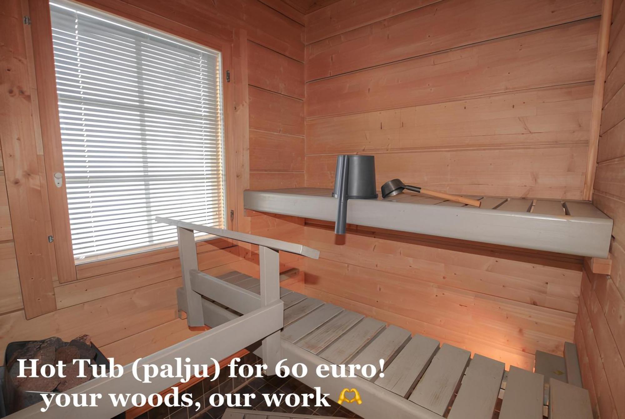 Sresort Saunas - Hot Tub, Palju Virasoja Exterior foto