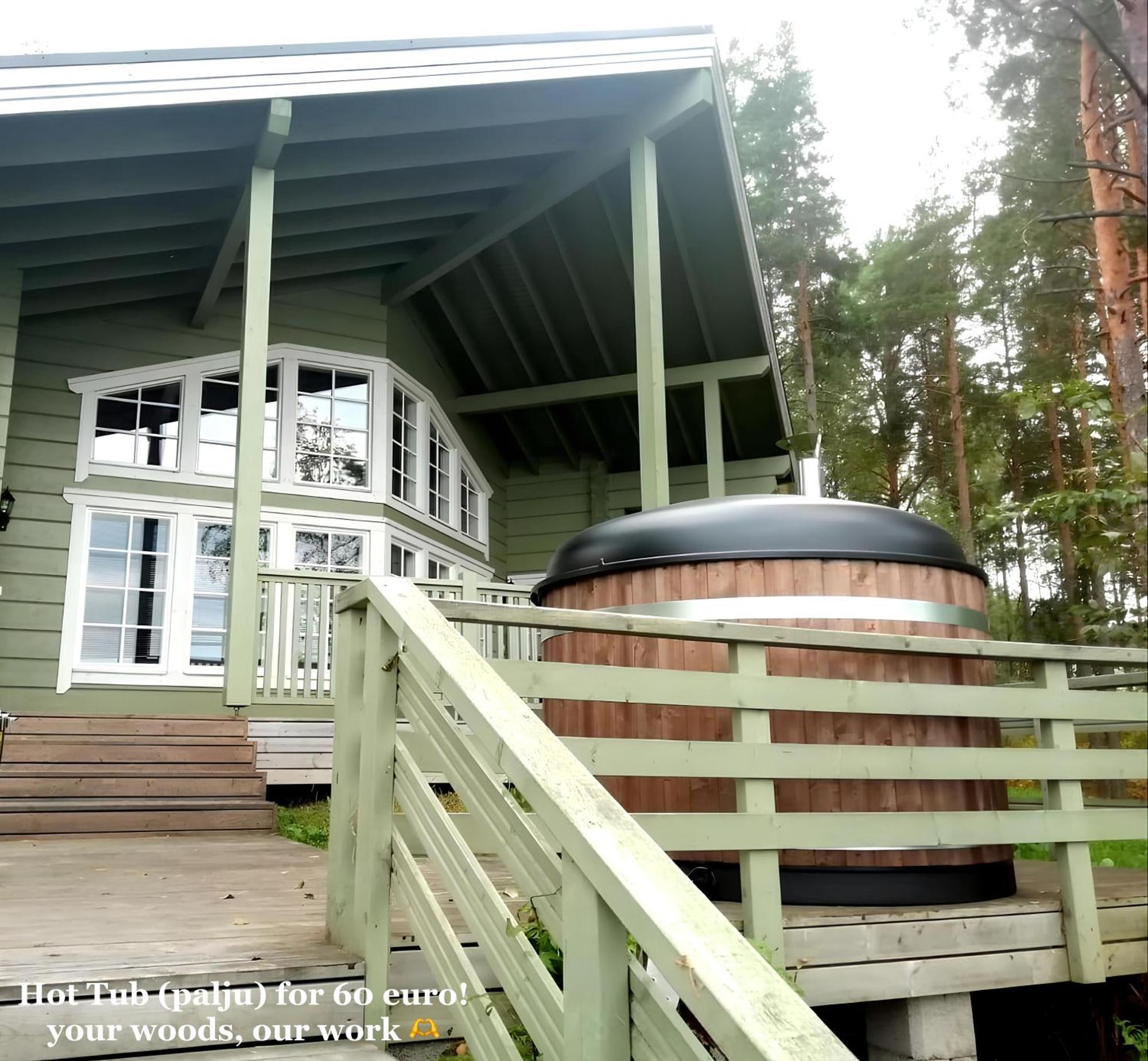 Sresort Saunas - Hot Tub, Palju Virasoja Exterior foto
